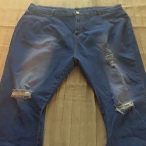 4xl wide leg flare jeans